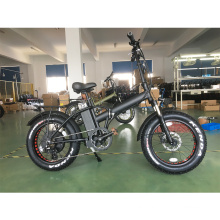 20inchx4.0 fat 48v1000W foldable Electric Snow/Beach bicycle fat tire bicycle with 500C colorful display